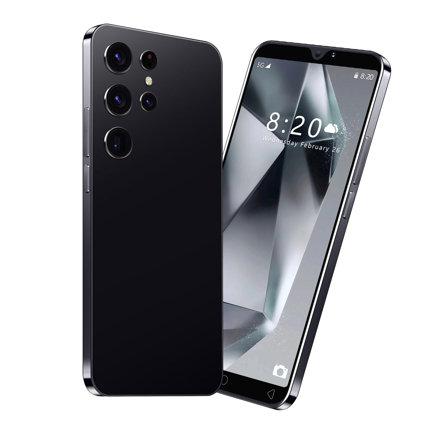 S24 Ultra Smartphone with GooglePlay 5.0\" Full Screen Face ID LTE & CDMA Cellular 65W Quick Charge 256GB ROM